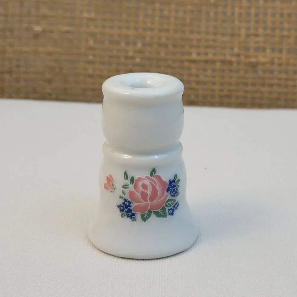 Floral Ceramic Candle Holder